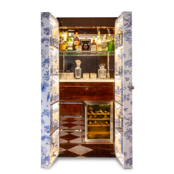 Della Luxury Home Furniture Buyasta Bar Unit (HOME54553) gif