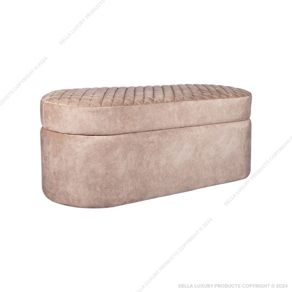 Della Luxury Home Furniture Parwara Collection Ottoman HOME2102