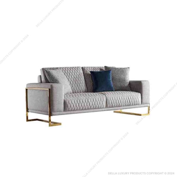 Della Luxury Home Furniture Marcelo Collection Two-Seater Sofa HOME53759