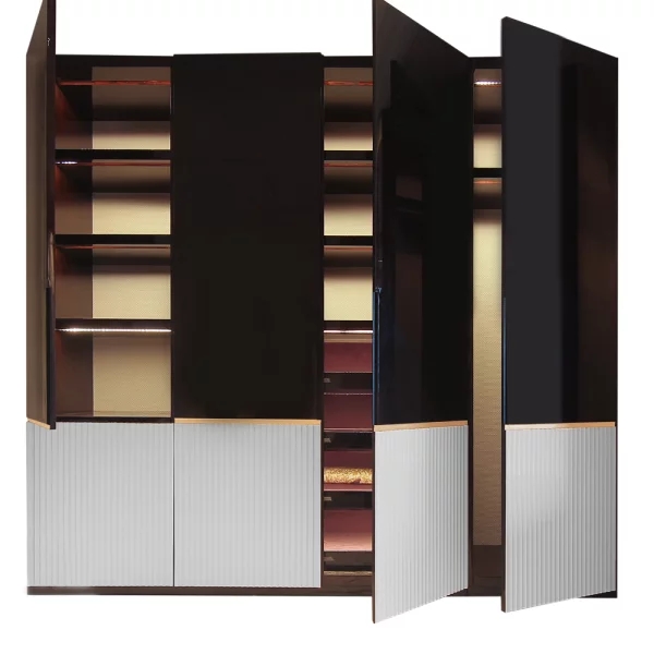 Della Bedrooms Luxury Gelshah Collection Gelshah hinged Wardrobe thumbnail