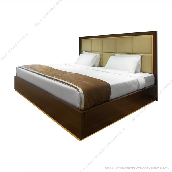 Della Home Furniture Luxury Bedroom & Wardrobe Pahlavi Collection Bed Product Image