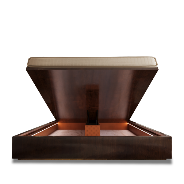 Della Luxury Bedroom & wardrobe Saurva collection bed thumbnail