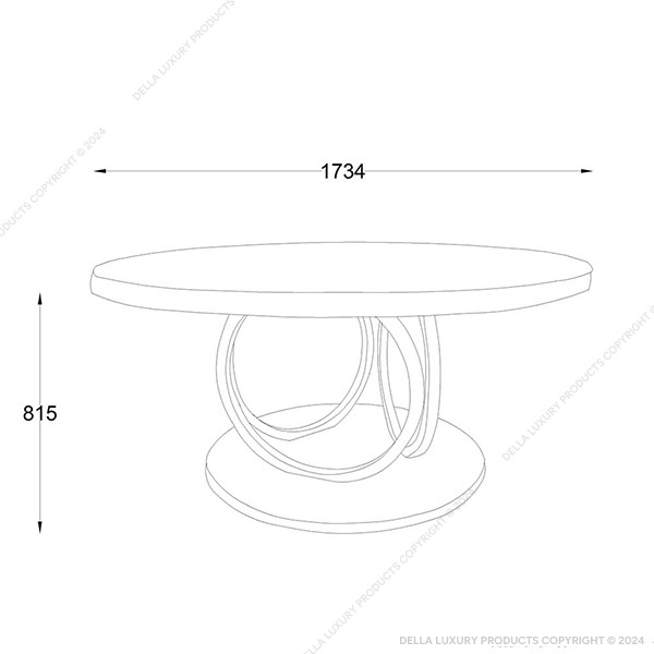 Home Furniture Living, Dining & Bars Serpens Collection Serpens Dining Table