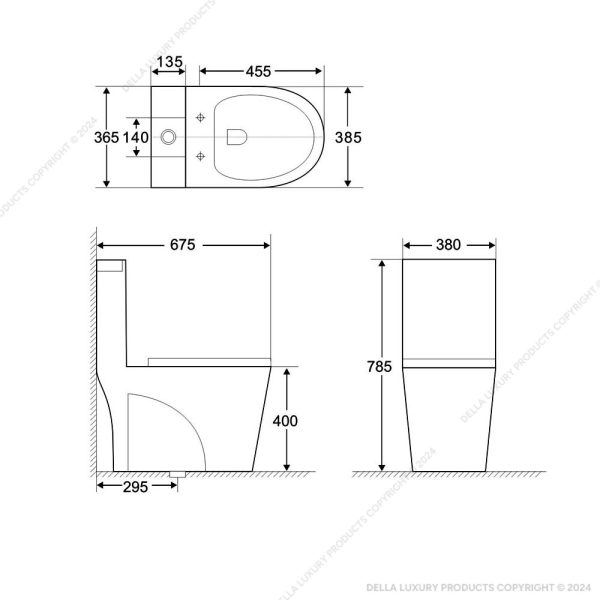 Capacita One-Piece Toilet