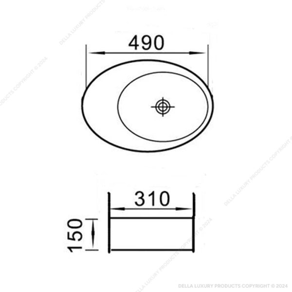 Donatella Countertop Basin