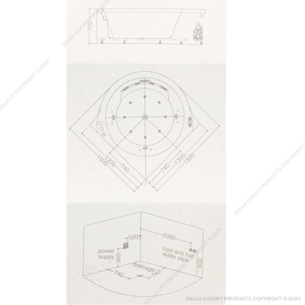 Della Luxury Jacuzzi Casata Collection