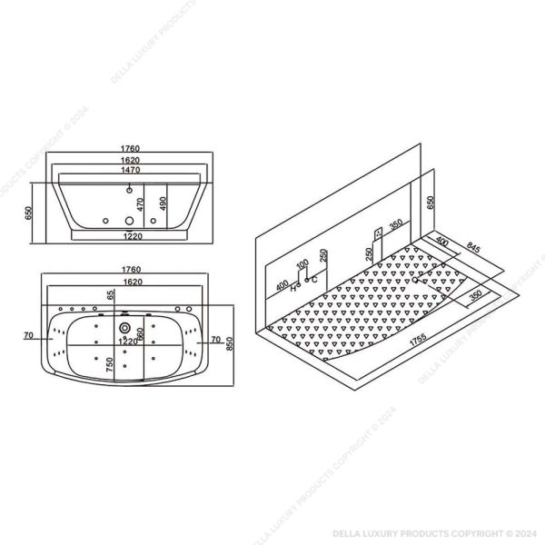 Della Luxury Jacuzzi Cristallo Collection