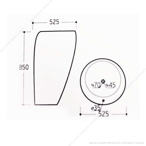 Bisello Pedestal Basin