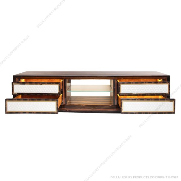 Della Luxury Furniture Nasha Collection Nasha TV Console HOME53323