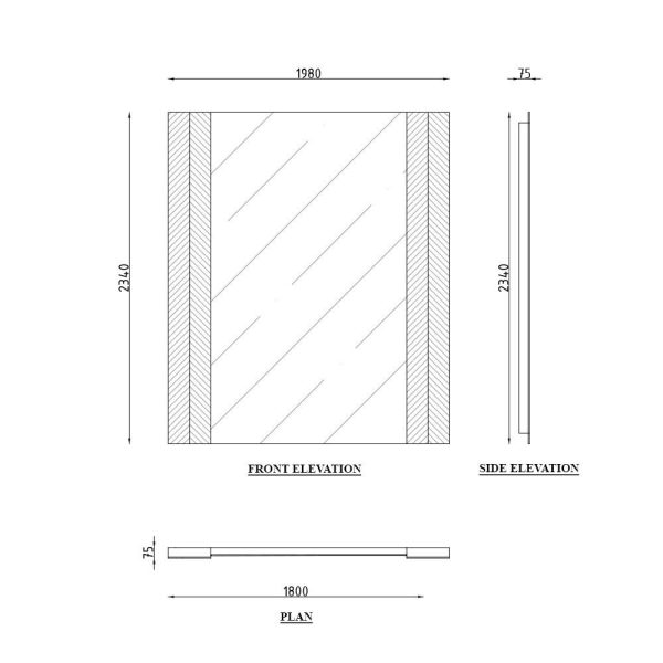 Gira TV Panel HOME54490-1