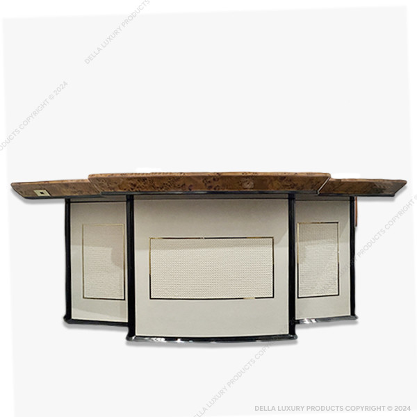 Della office furniture luxury senior management cabin arsames collection desk thumbnail