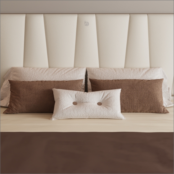 Della Luxury Bedroom & wardrobe Saurva collection bed thumbnail